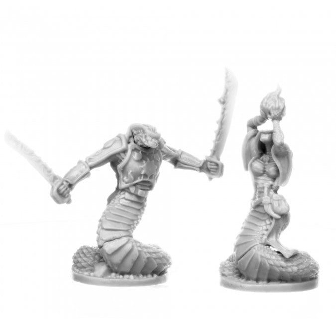 Reaper Miniatures: Bones: Nagendra Leaders (2)