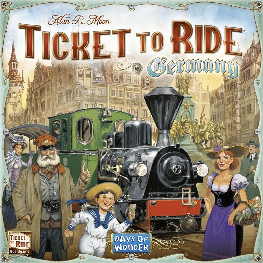 Ticket to Ride - Germany - On the Table Games