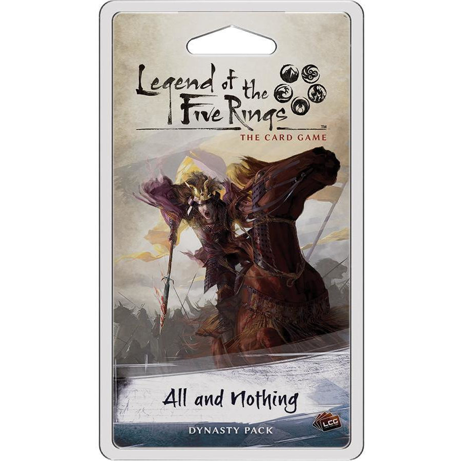 Legend of the Five Rings: The Card Game - All and Nothing Dynasty Pack - On the Table Games