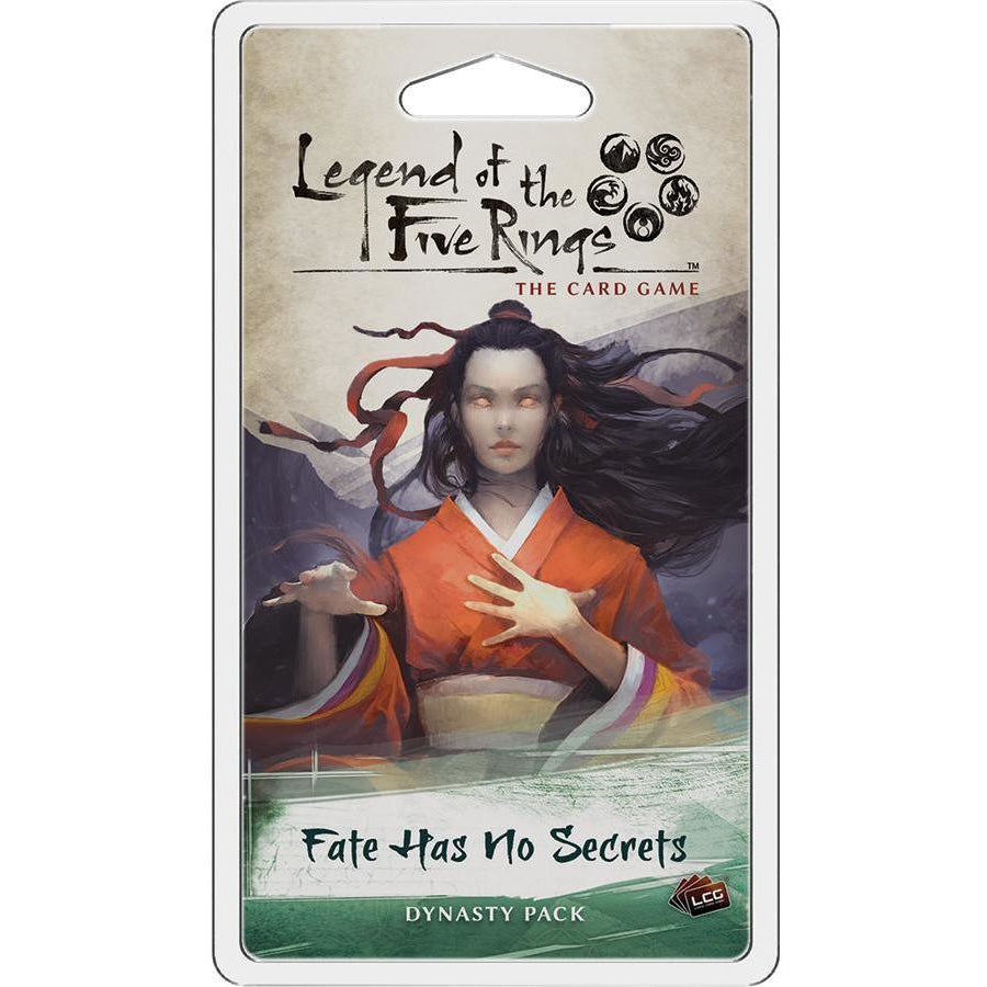 Legend of the Five Rings: The Card Game - Fate Has No Secrets Dynasty Pack - On the Table Games