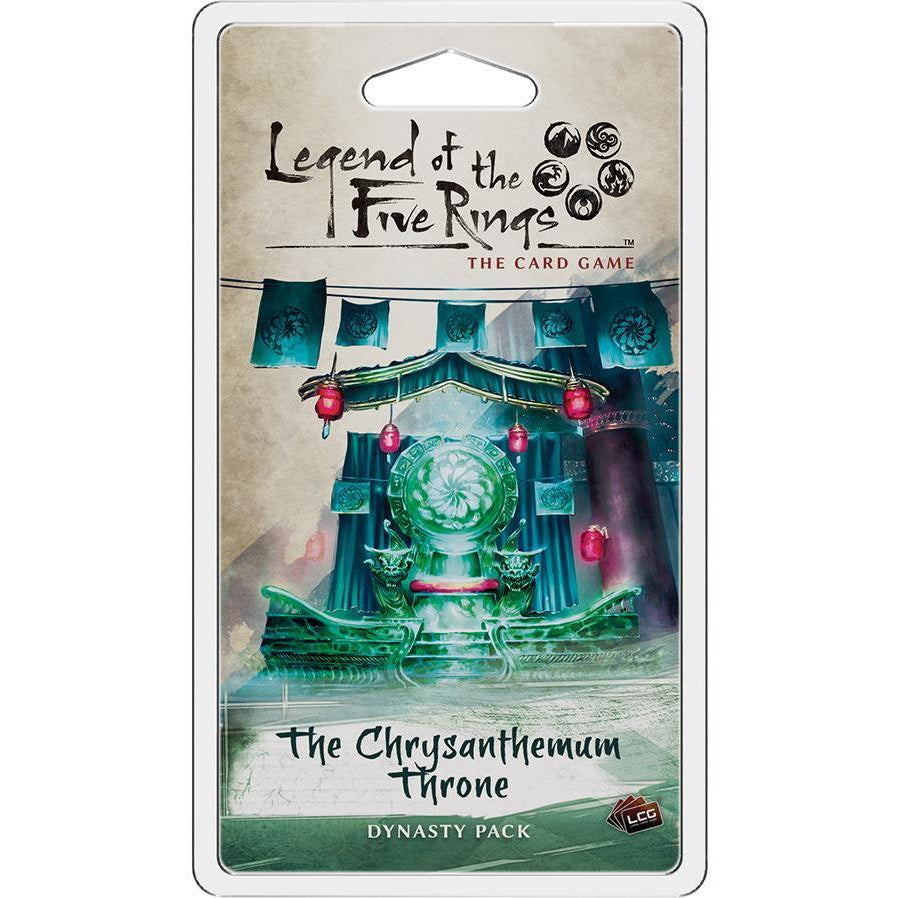 Legend of the Five Rings: The Card Game - The Chrysanthemum Throne Dynasty Pack - On the Table Games